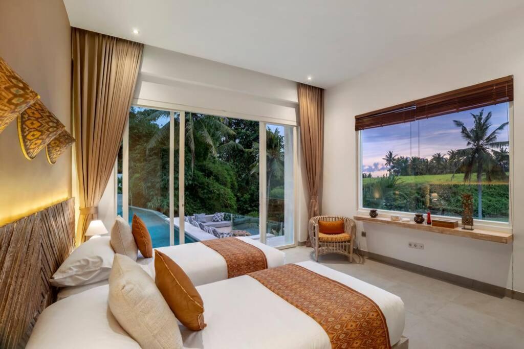 Villa White Lotus Ubud Esterno foto